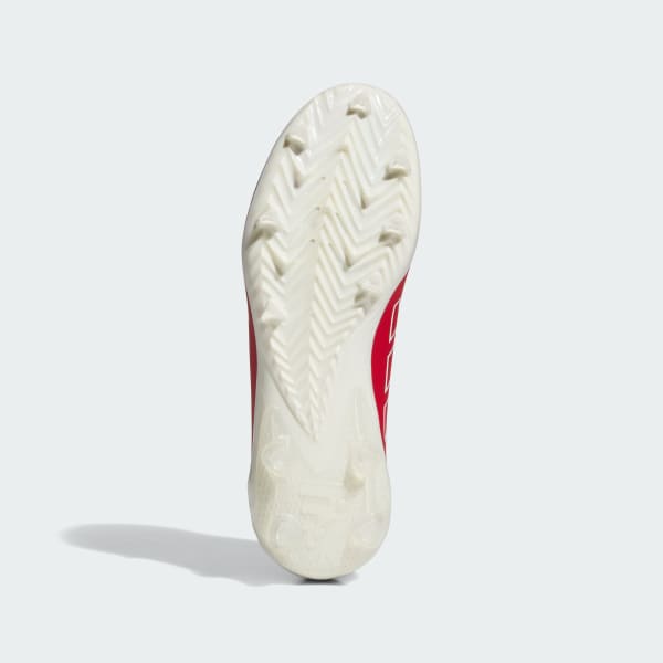 Red Adizero Electric.1 II Football Cleats