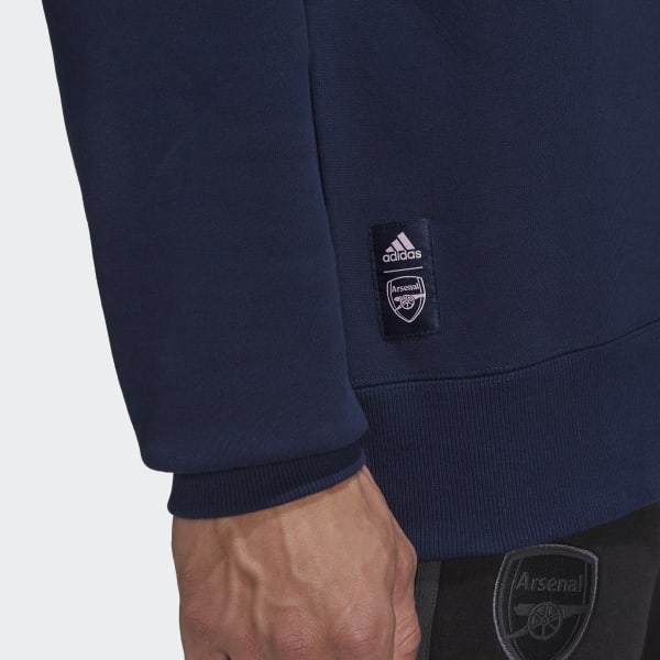 Μπλε Arsenal Lifestyler Crew Sweatshirt