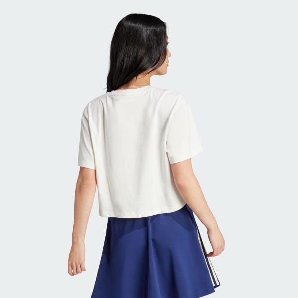 Adidas cropped tee online