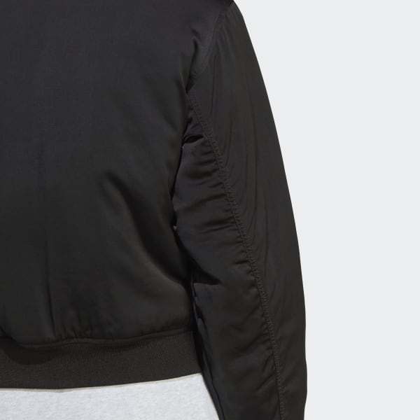 Black Premium Essentials Bomber Jacket