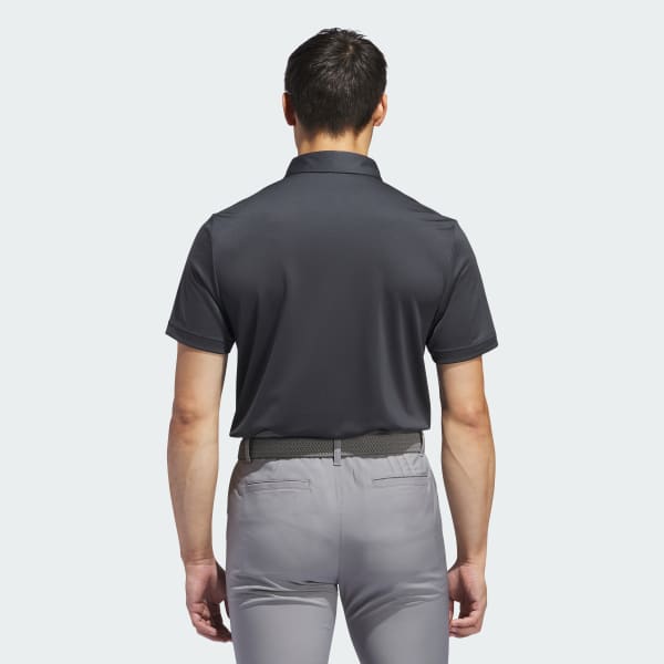 Black Front Polo Shirt