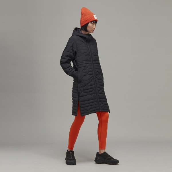 Svart Y-3 Classic Liner Long Parka