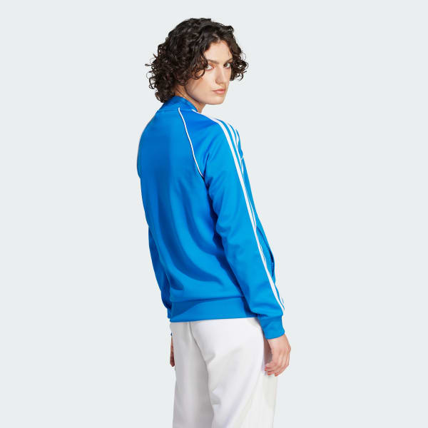 สีน้ำเงิน เสื้อแทรค Adicolor Classics SST
