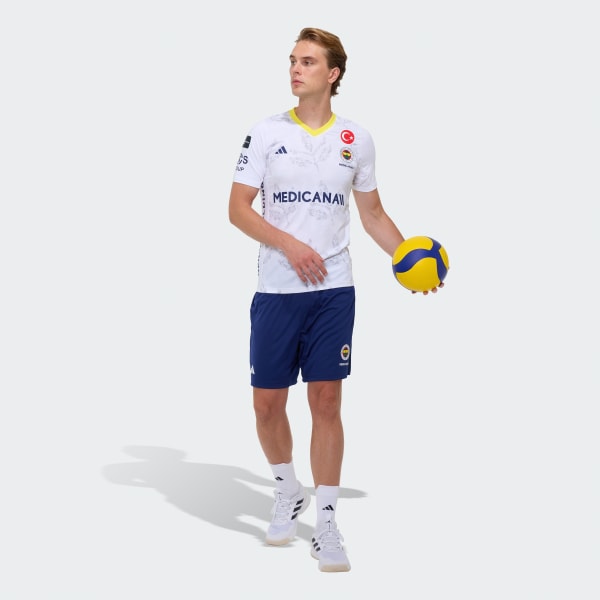 Grey Fenerbahçe Men Volleyball Jersey