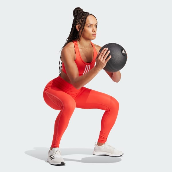 Naranja Sujetador Powerimpact Training Medium-Support Mix Mat Iteration