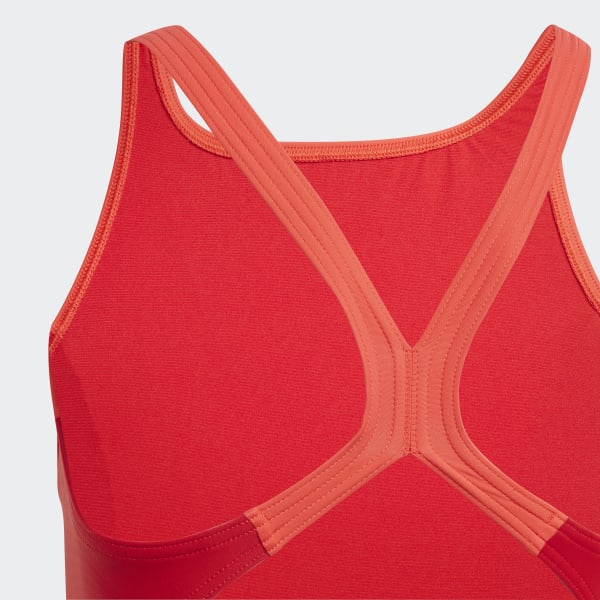 Rood Cut 3-Stripes Badpak