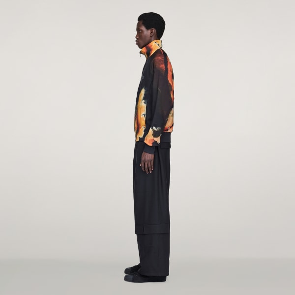 Negro Chaqueta deportiva Y-3 AOP 3 STRIPES