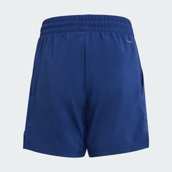 Azul Shorts de tenis Club 3 Tiras Kids