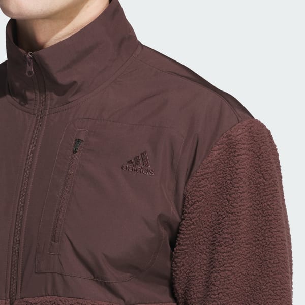 adidas Coze Full-Zip Jacket - Brown | Free Shipping with
