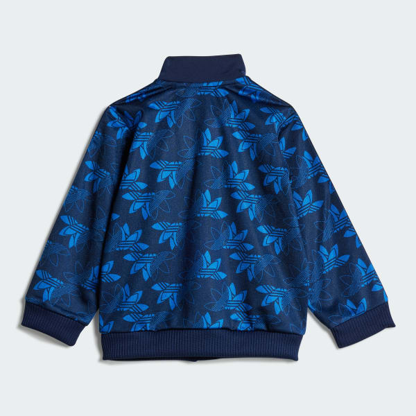 Azul Conjunto Deportivo Firebird Monogram AOP Kids