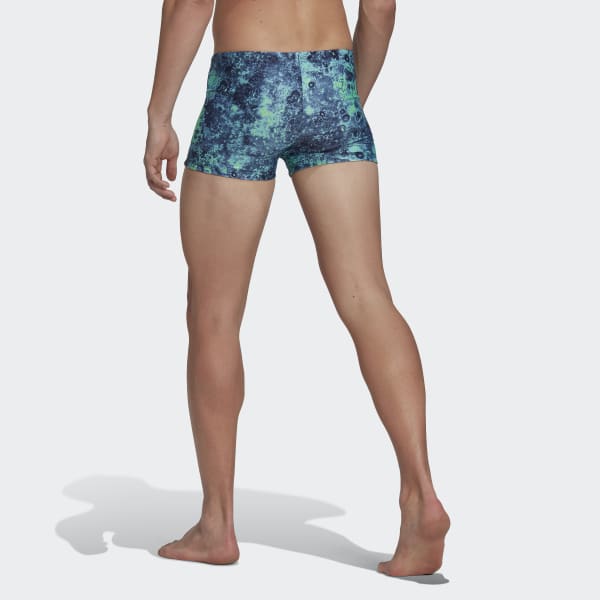 Azul Boxers de Natação Reversíveis Melting Salt L4722