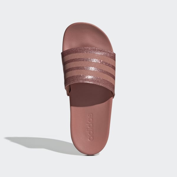 addidas pink sliders