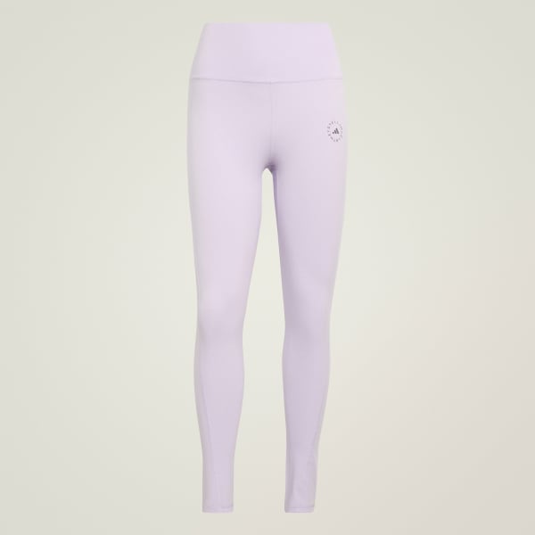 Mor adidas by Stella McCartney 7/8 Yoga Taytı