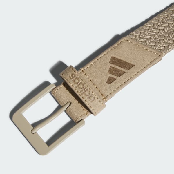 Brown BRAIDED STRETCH BELT