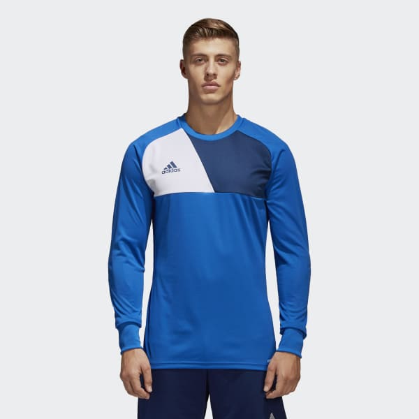 blue adidas goalkeeper jersey