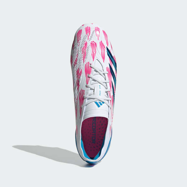 adidas Predator Elite Firm Ground Soccer Cleats - White adidas Predator Elite Firm Ground Soccer Cleats - White