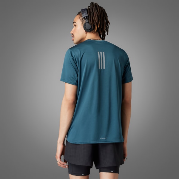 Turquoise Designed 4 Running Tee