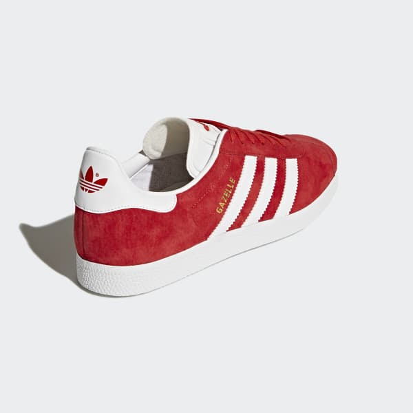 adidas Gazelle Shoes - Red | adidas US
