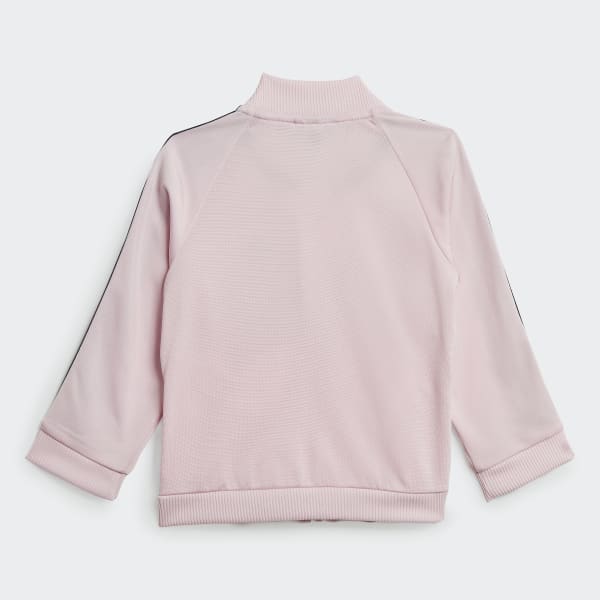 Rosa Tuta 3-Stripes Tricot