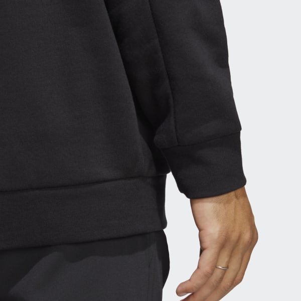 Preto Sweatshirt em Fleece Badge of Sport Stadium