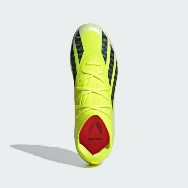 Amarillo Zapatos de Fútbol X Crazyfast Elite Terreno Firme