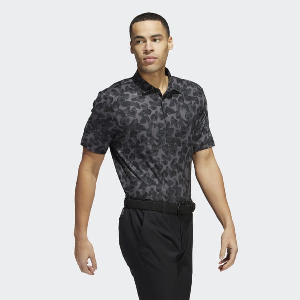 Gris Polo imprimé Prisma