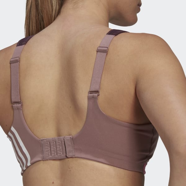 Lila adidas TLRD Impact Training High-Support Sport-BH NQ206