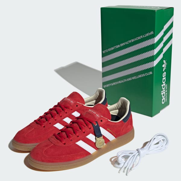 adidas Handball Spezial Sporty & Rich Originals Shoes - Red