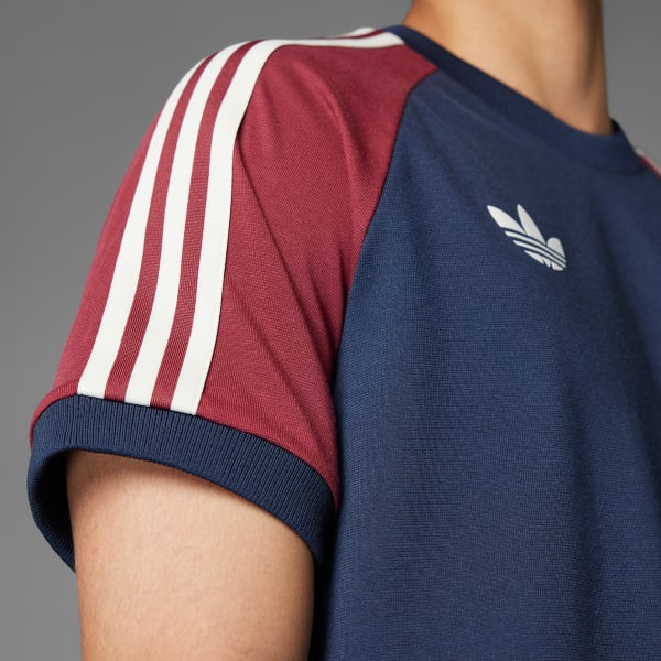 adidas Arsenal Adicolor Classics 3-Stripes Tee - Blue | Free