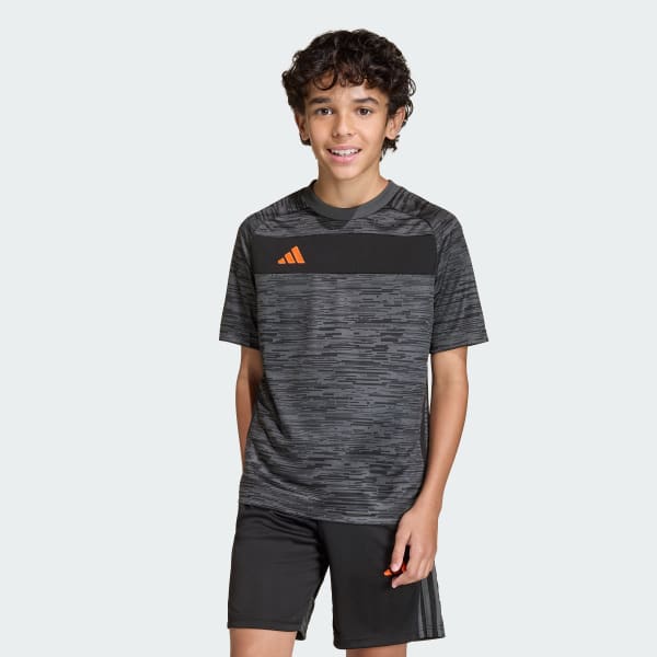 Black TIRO25 ESSENTIALS JERSEY KIDS