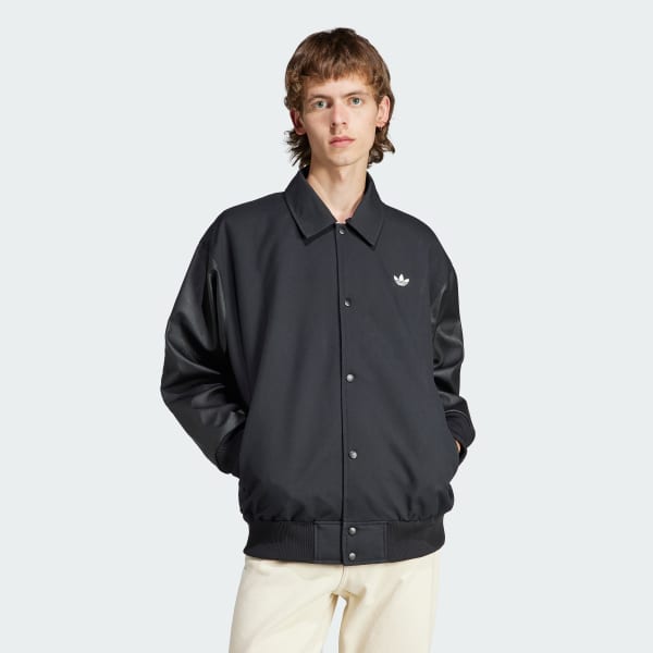 Svart RIFTA Winter Collegiate Jacket