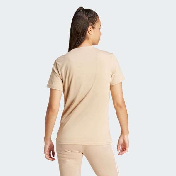 Beige Camiseta LOUNGEWEAR Essentials Logo