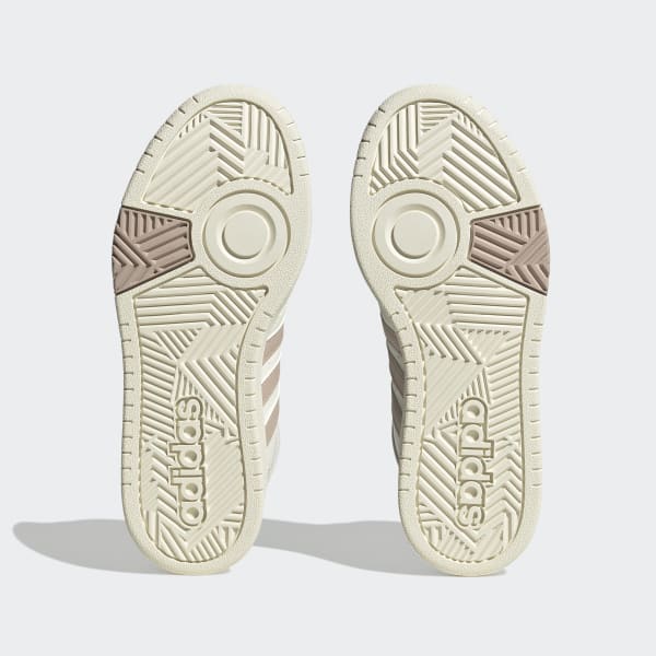 White Hoops 3.0 Mid Classic Shoes