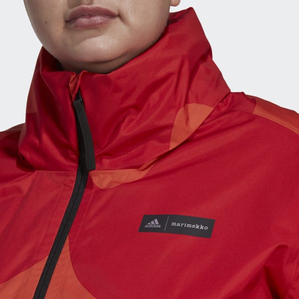 Orange Marimekko Traveer RAIN.RDY Jacket (Plus Size) N4371
