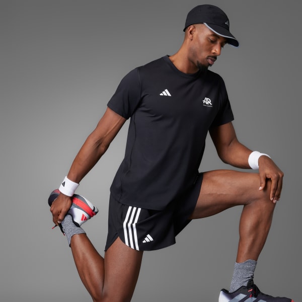 adidas Runners Tee (Gender Neutral) - Black | Free Shipping adidas Runners Tee (Gender Neutral) - Black | Free Shipping