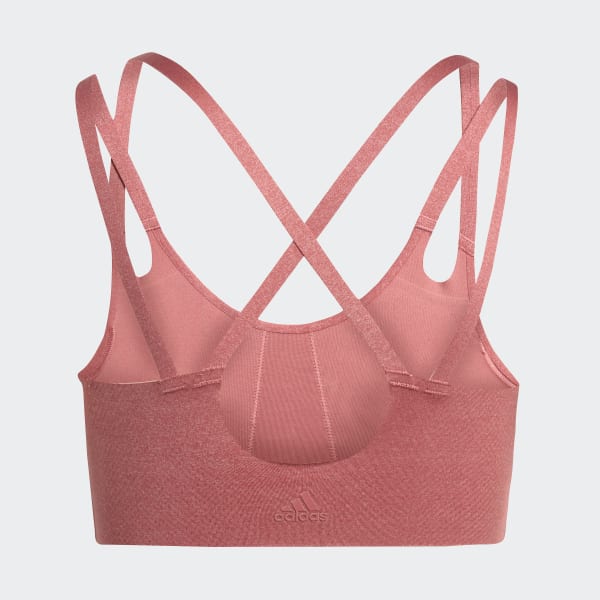 Red Yoga Luxe Studio Light-Support Fire Bra CE113