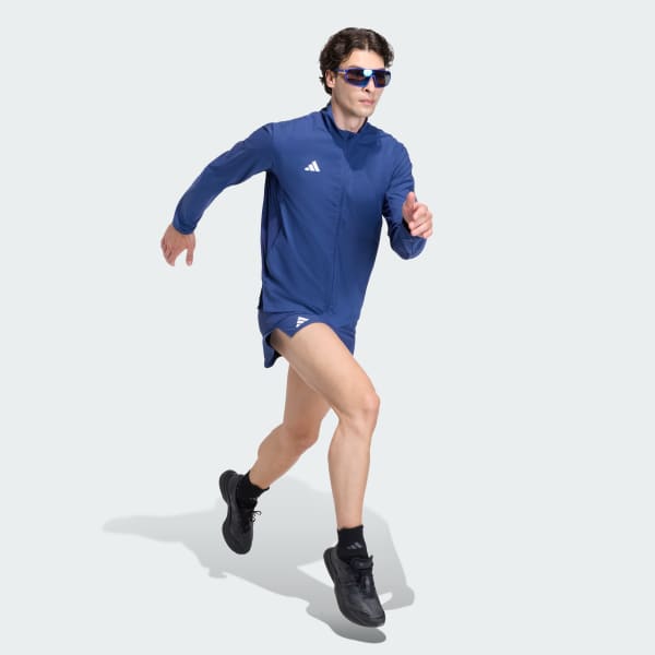 Blue Adizero Essentials Running Shorts