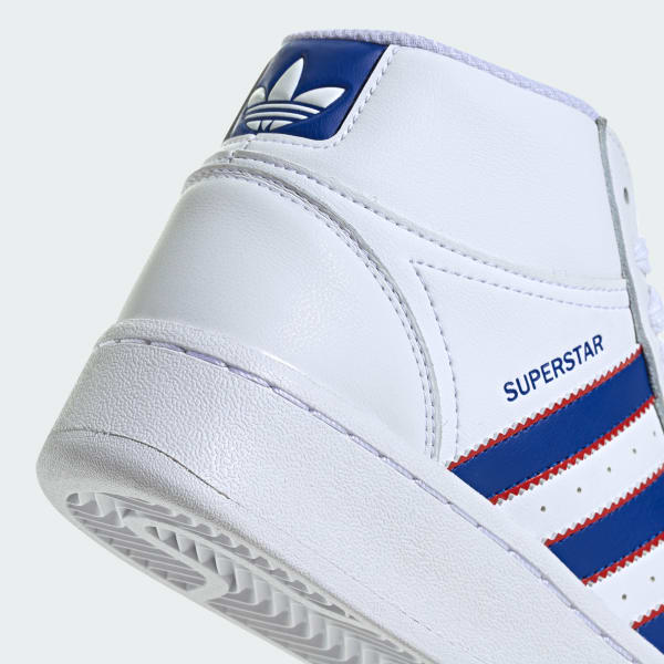 Adidas Tenis Superstar XLG Mid Blanco Nino Lifestyle MX 23.5