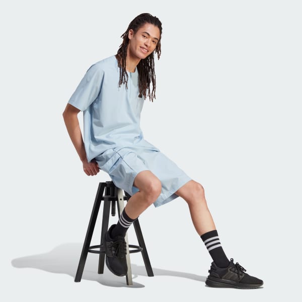 Azul Shorts City Break Pretina Media