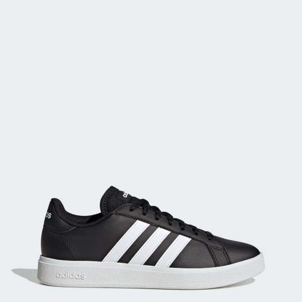 Adidas court vantage core black deals