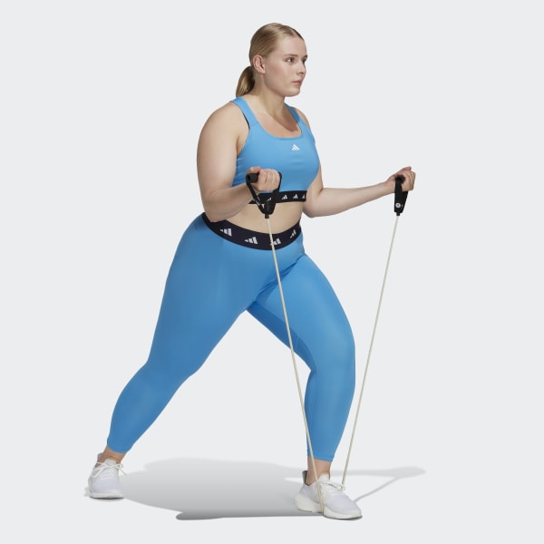 Blue Powerreact Training Medium-Support Techfit Bra (Plus Size)