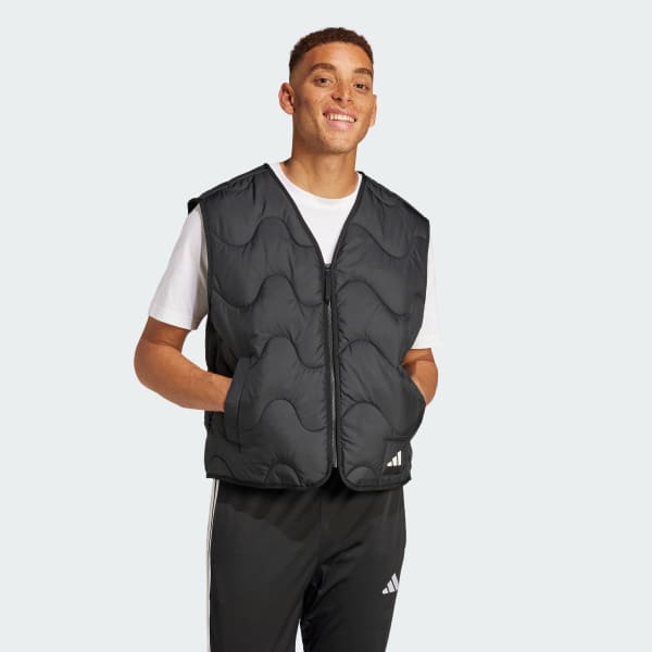 Svart Nuganic Light Insulation Vest