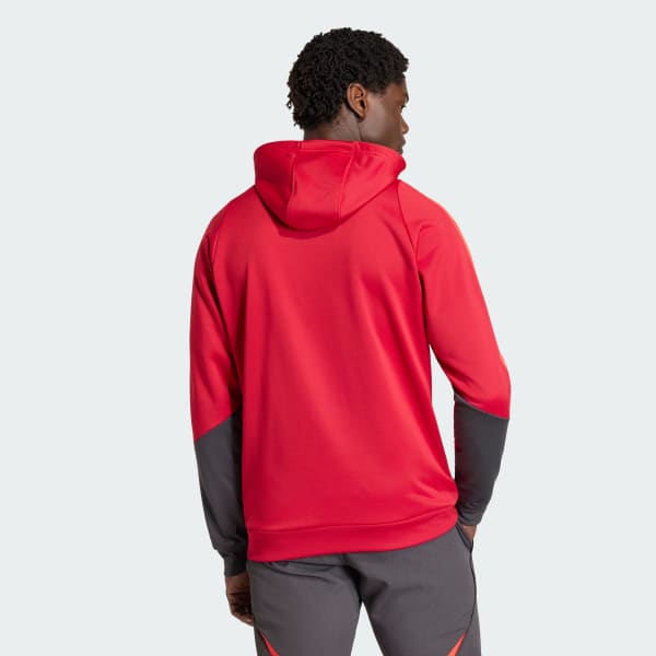 Rouge Sweat-shirt à capuche d'entraînement Liverpool FC Tiro 25 Competition