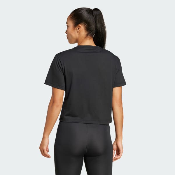 Sort Train Essentials Big Logo Performance Training T-shirt