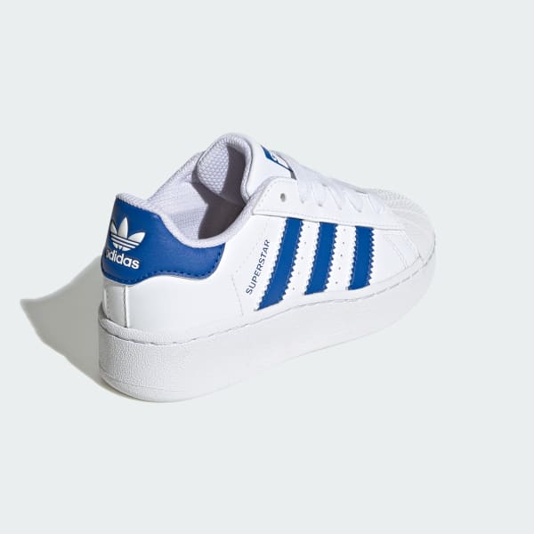 Adidas superstar deals bleu et or