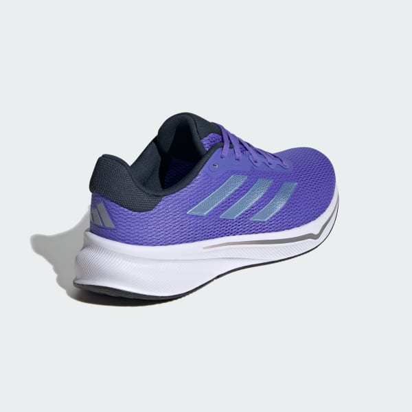 Adidas black and blue trainers online