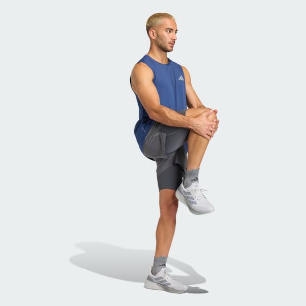 Mau-xanh-da-troi Áo Tank Top adi365 Running Essentials