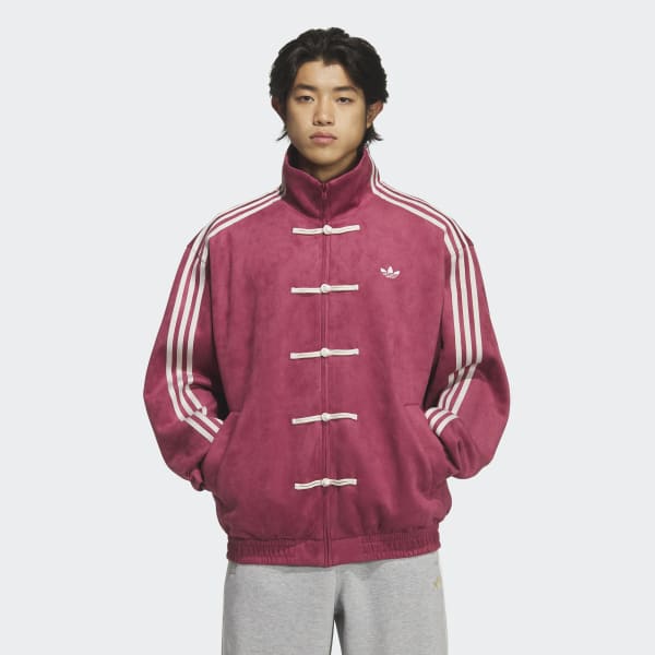 adidas New Chinese Style Track Top - Burgundy | adidas Singapore
