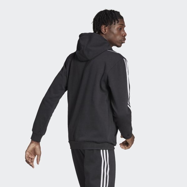 Sweats & Pulls Adidas  3-Stripes Crew Sweat Rouge Homme • AYDI