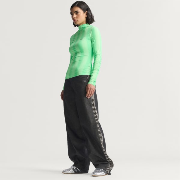 Verde Playera de Manga Larga